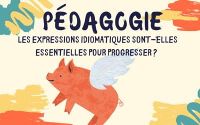 Pédagogie : Les expressions idiomatiques sont-elles essentielles pour progresser ?